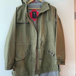 Medium Canada Goose BRANTA military green lightweight waterproof coat